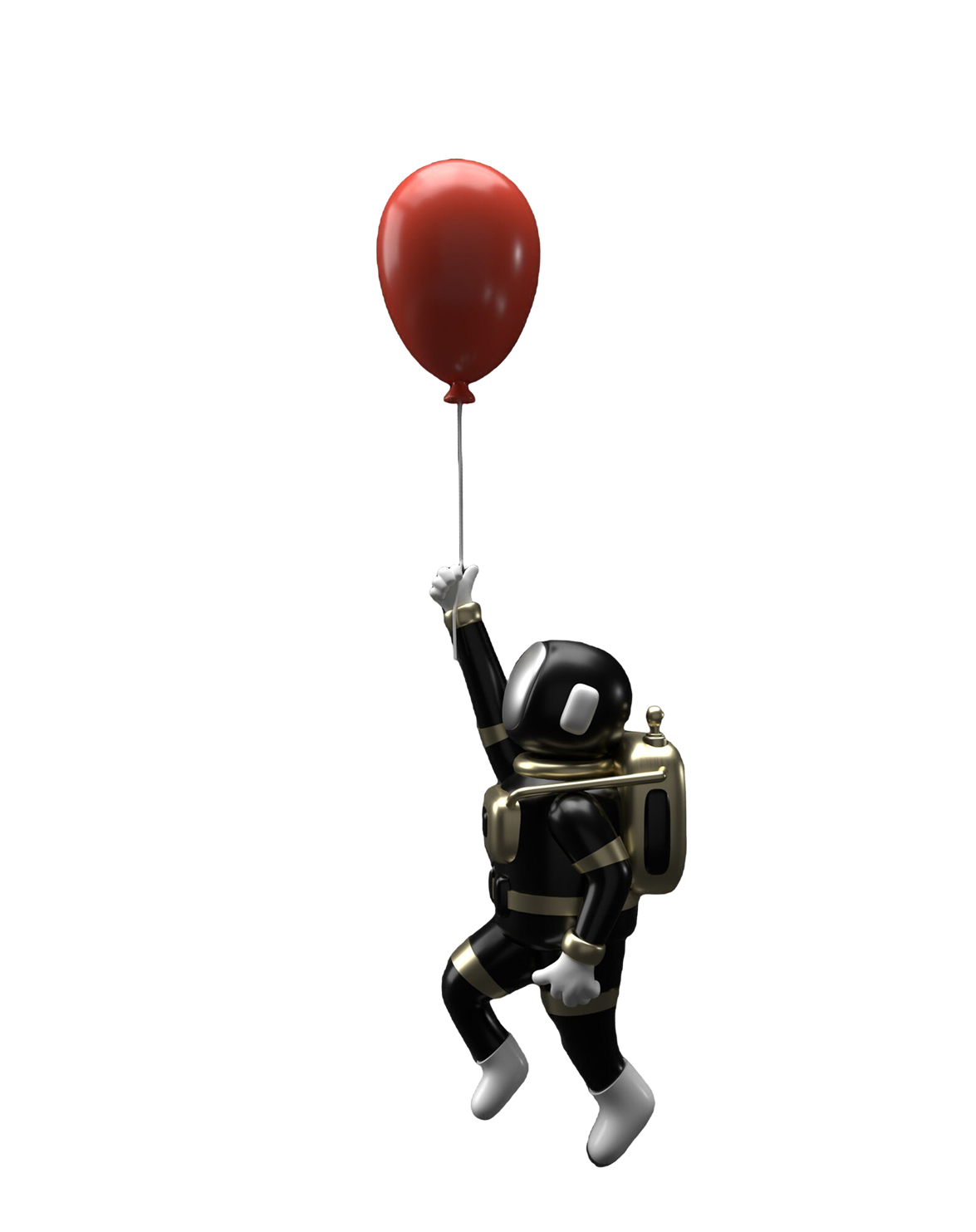 black-friday-sale-banner-template-astronaut-floating-with-balloon 1